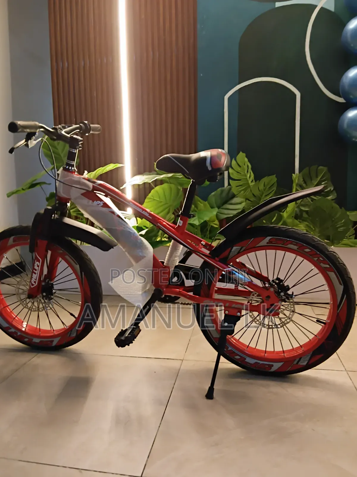 በወፍራም ጎማ BMX Bicycle