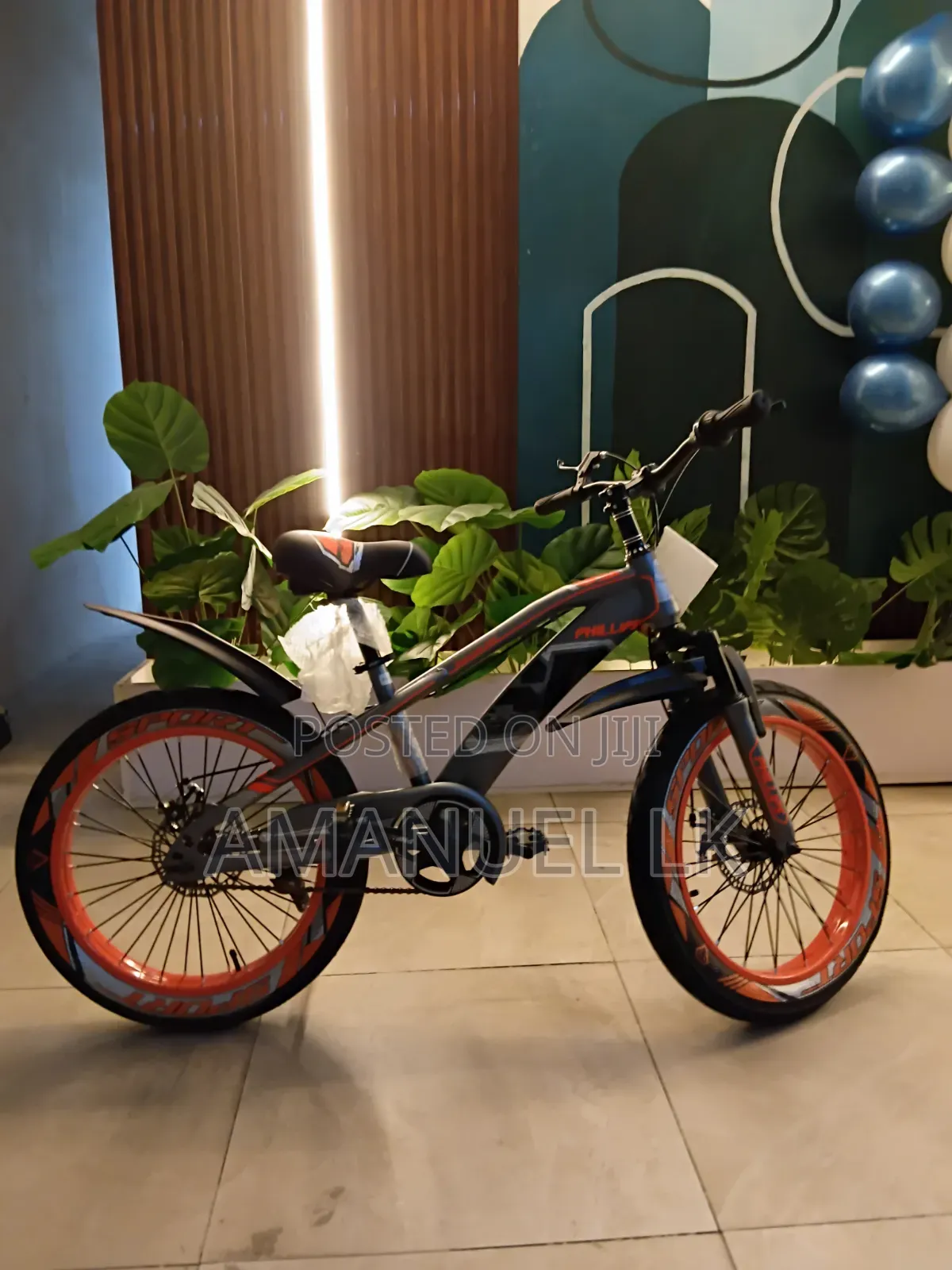 በወፍራም ጎማ BMX Bicycle