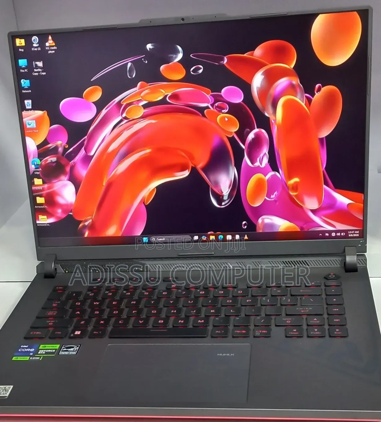 New Laptop Asus ROG Strix G15 16GB Intel Core i9 SSD 1T