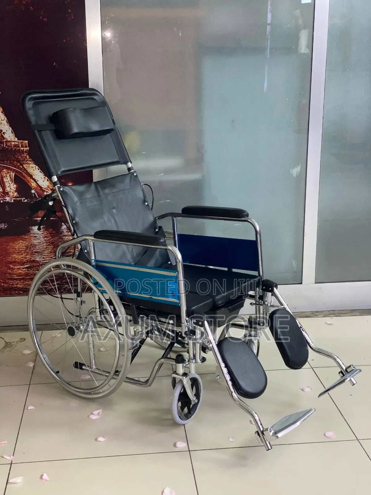 Strong Manual Wheelchair — ጠንካራ ማንዋል ዊልቸር