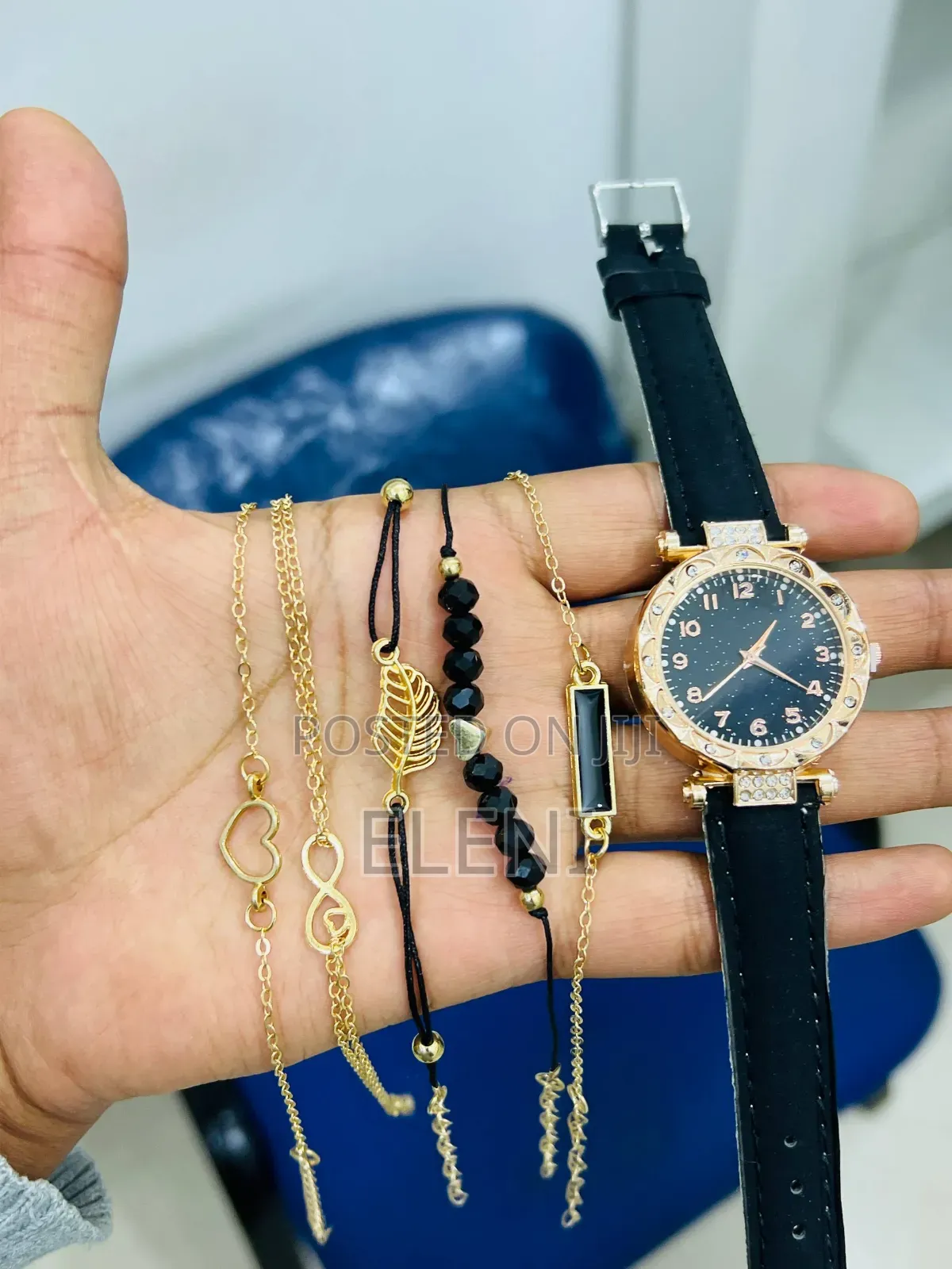 Women's Fashion Watch and Jewelry Gift Set
