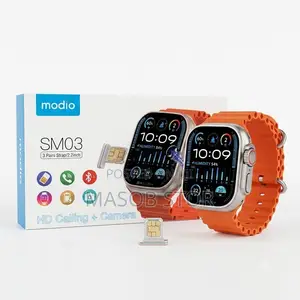 Smart Watch /ስማርት ዋች Modio Sm03 SIM Card የሚቀበል Camer ያለው 3 ማሰሪያ ያለው