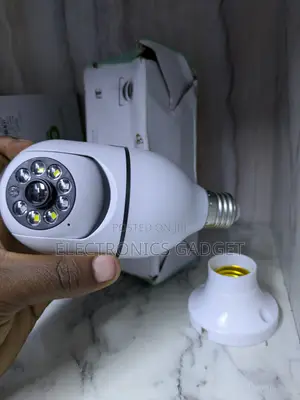 WiFi E27 Smart Bulb Security Camera