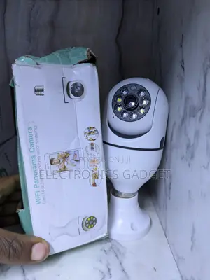 WiFi E27 Smart Bulb Security Camera