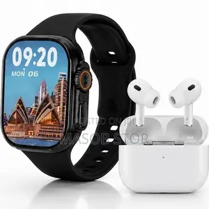 Quality Product Smart Watch እና Earbud With 7 Straps