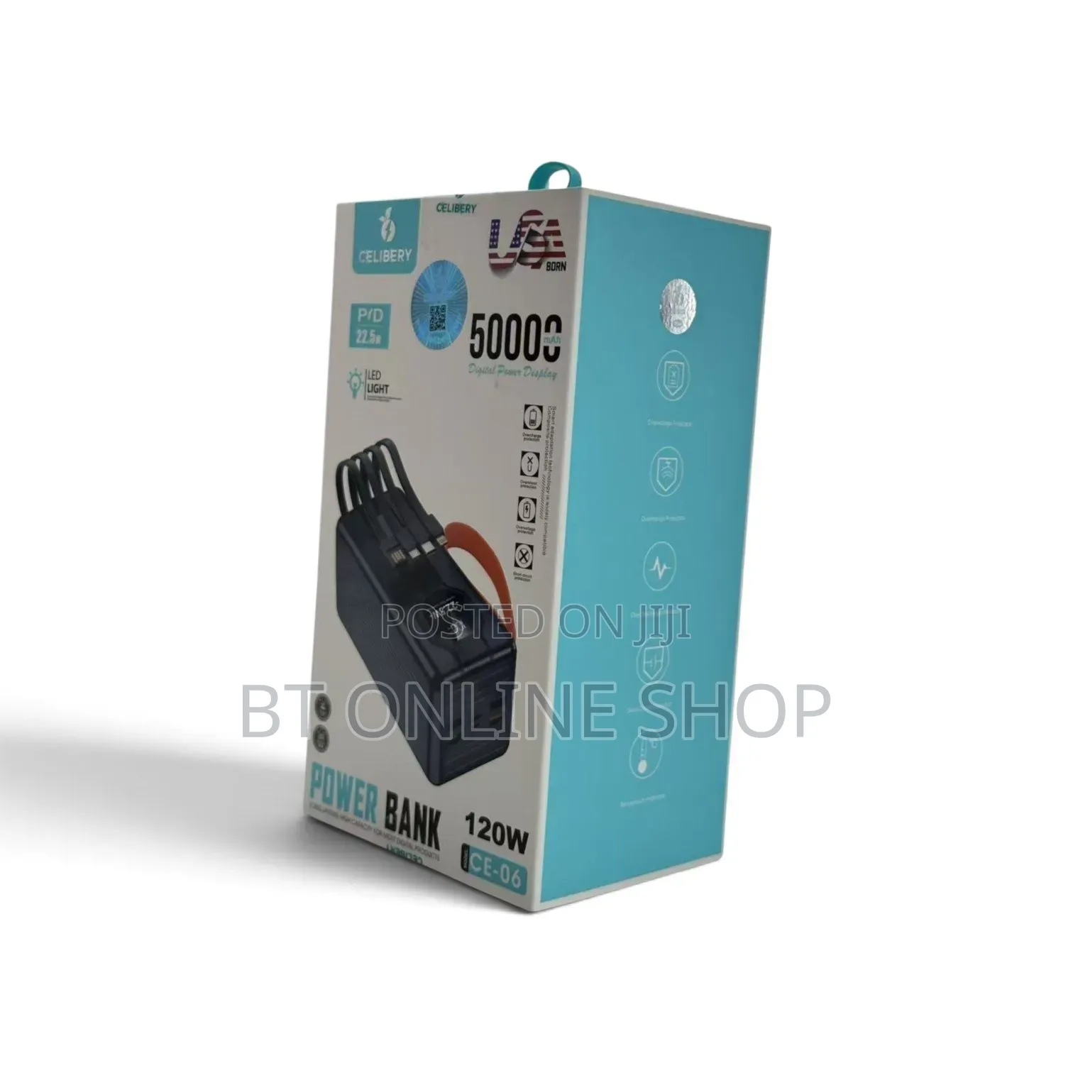 CELIBERY 50,000mAh Power Bank
