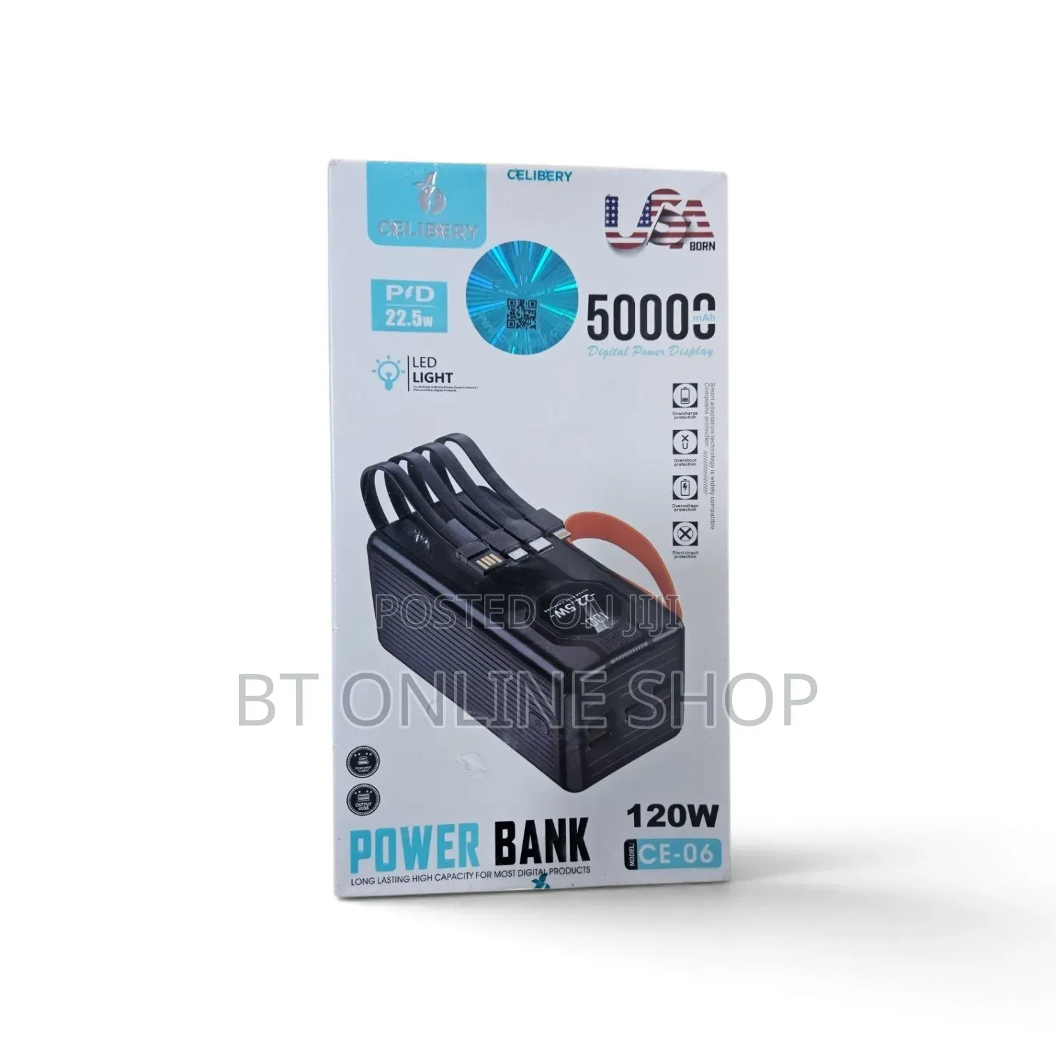 CELIBERY 50,000mAh Power Bank