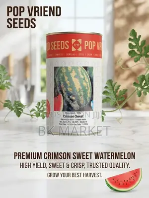 Crimson Sweet Watermelon Seeds ጣፋጭ የሐባብ ዘሮች