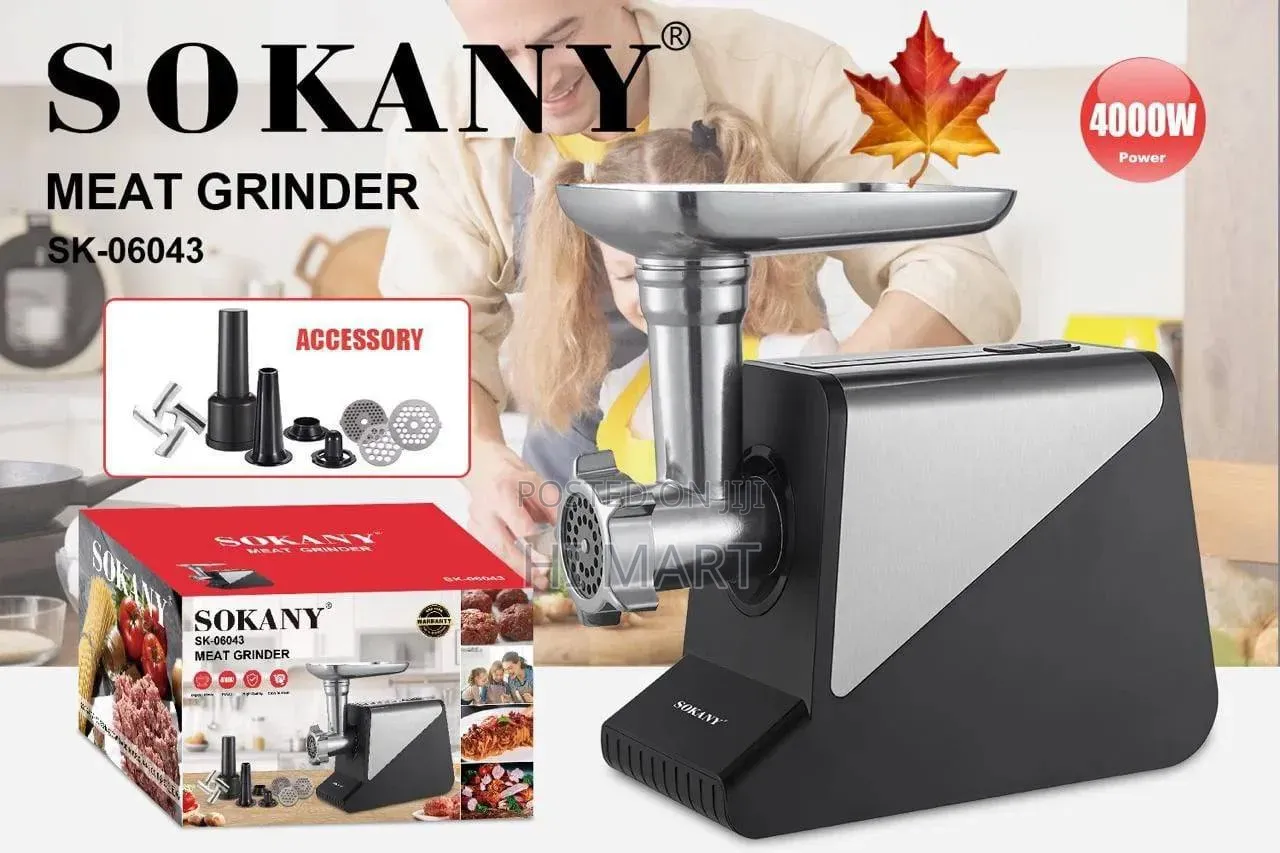 Sokany Top Quality Meat Grinder