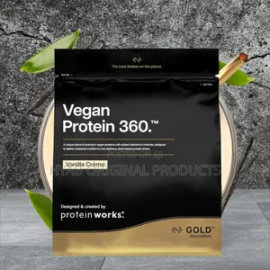 Protein Works |Vegan Protein 360 Gold,Vanilla lCrème, 500g, 16serving