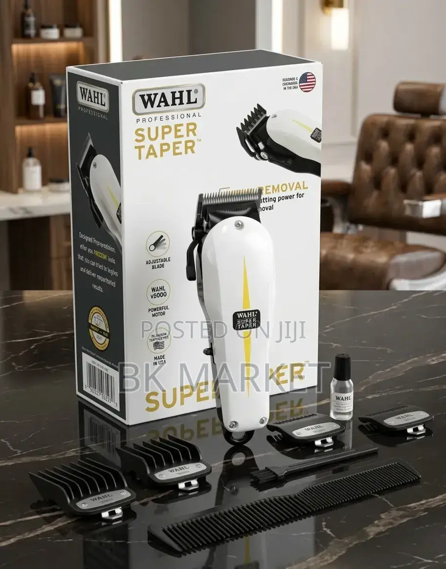 Wahl Professional Super Taper Hair Clipper ዋህል ፕሮፌሽናል ሱፐር የፀጉር መቁረጫ