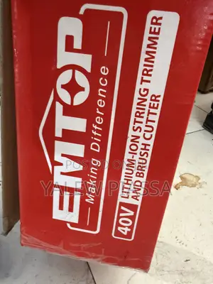 Emtop 40V Lithium-Ion String Trimmer and Brush Cutter. [1] (Https://