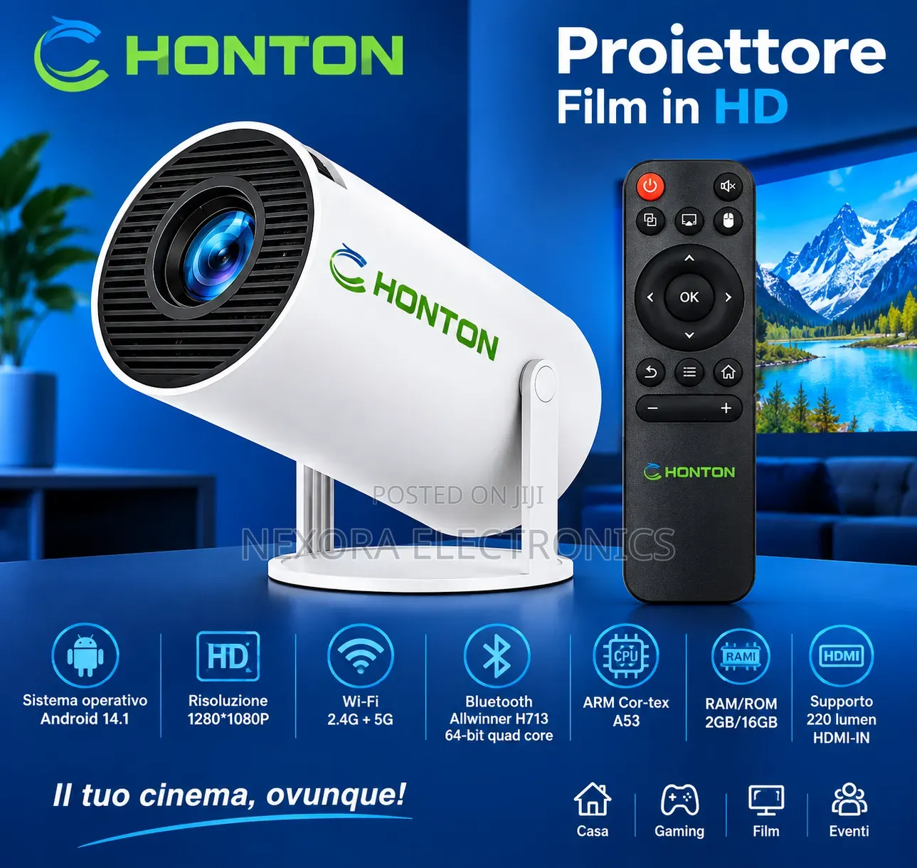 Honton Smart Projector