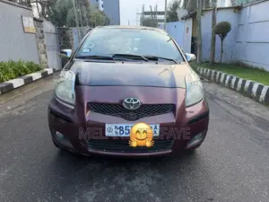 Toyota Yaris 2010 Burgundy