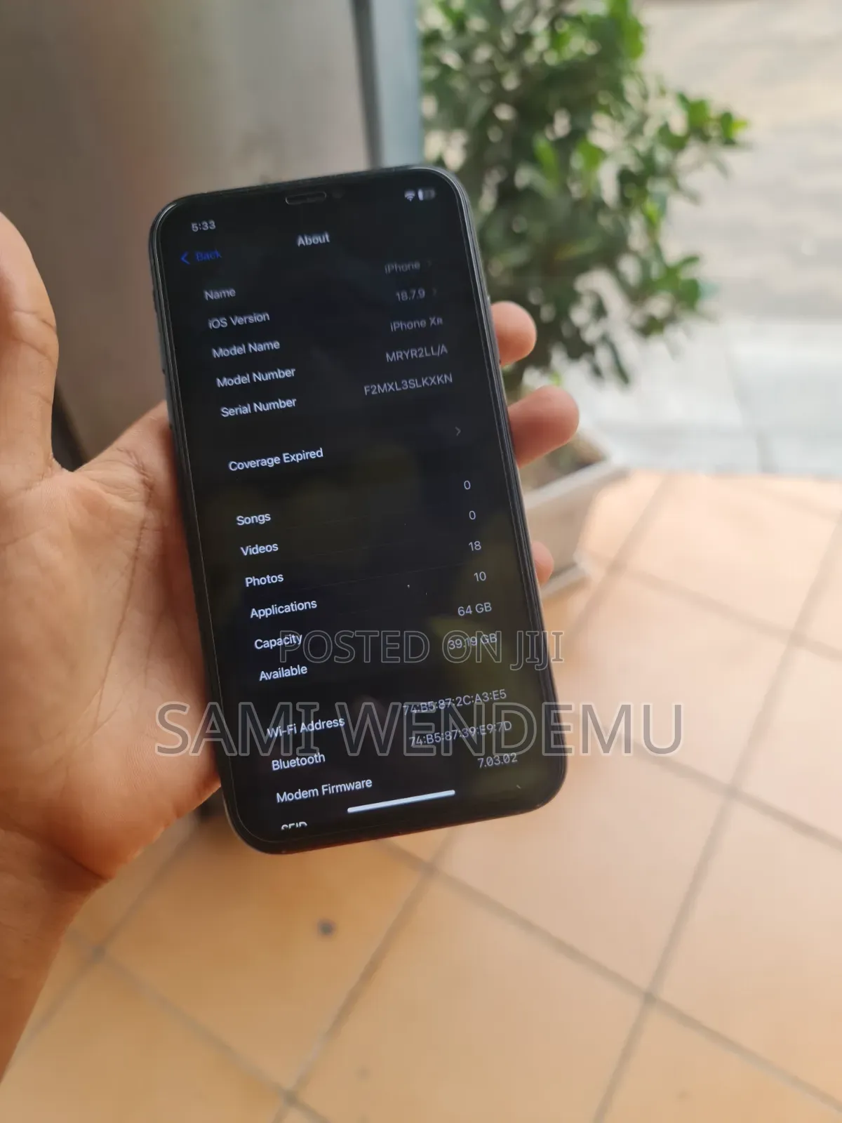 Apple iPhone XR 64 GB Black