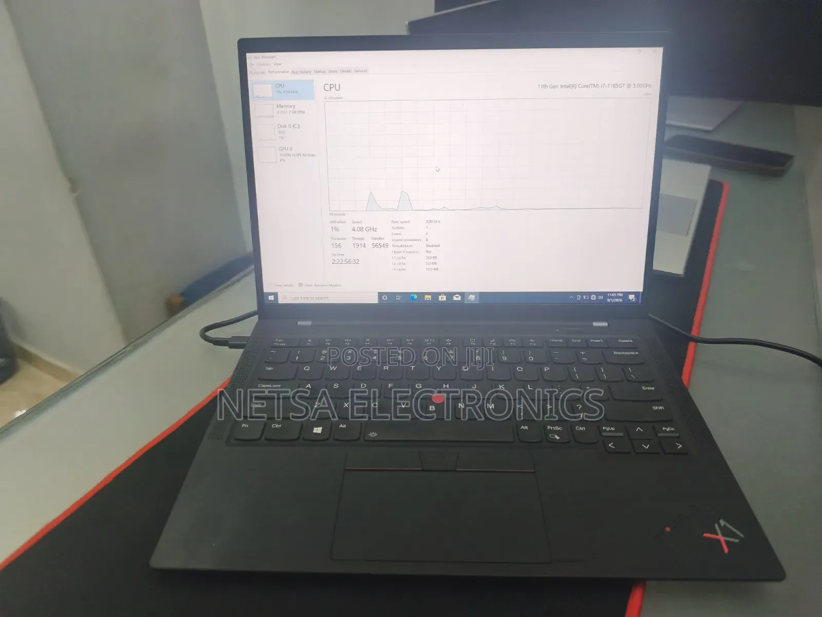 New Laptop Lenovo ThinkPad X1 Carbon 32GB Intel Core i7 SSD 512GB