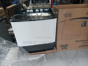 Vest Twin Tub Washing Mashine 20kg Quality Doubel Moter 2026 Model