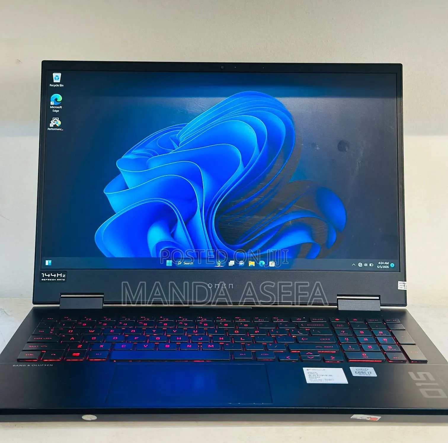 New Laptop HP Omen 15 16GB Intel Core i7 SSD 512GB