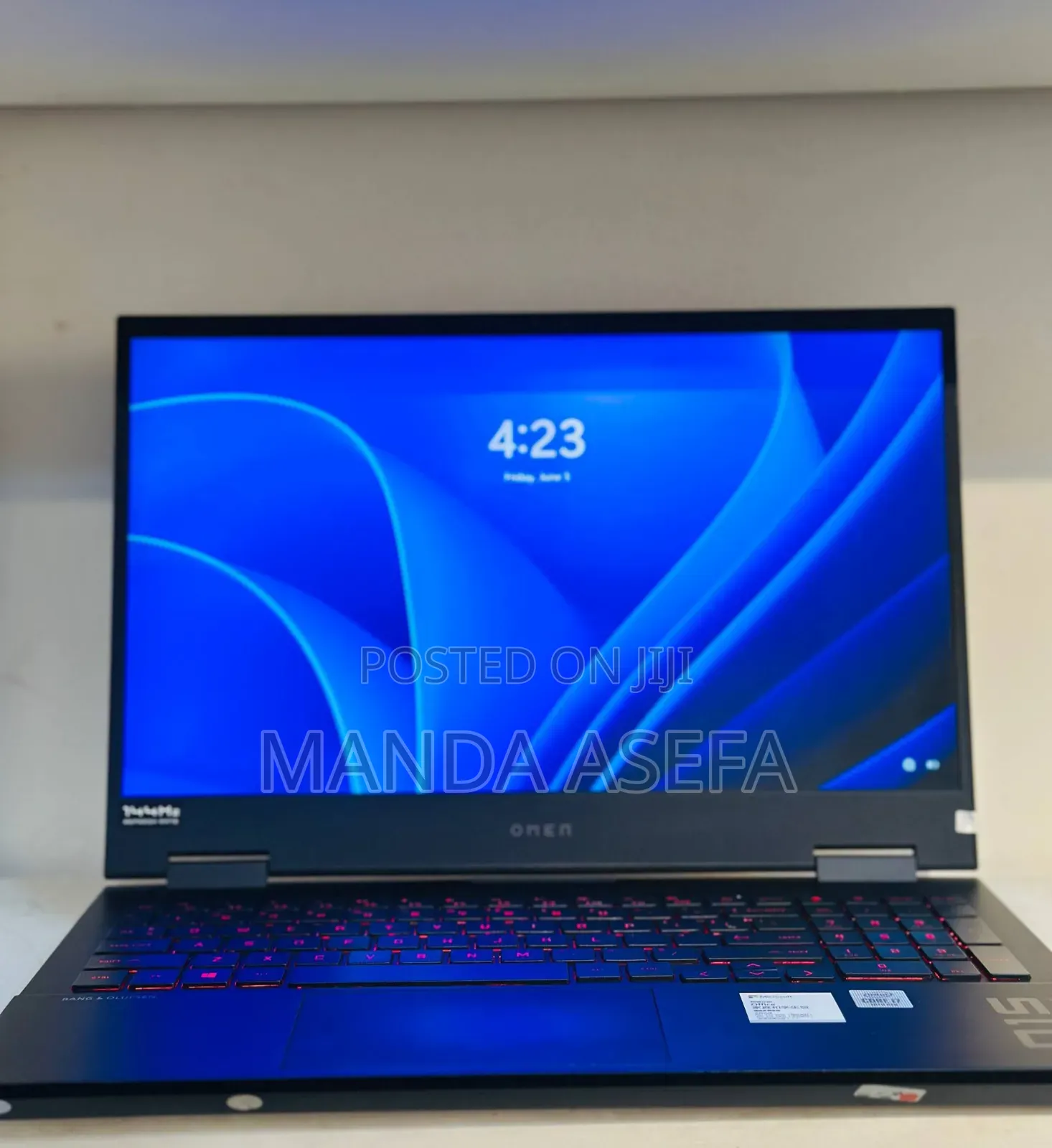 New Laptop HP Omen 15 16GB Intel Core i7 SSD 512GB