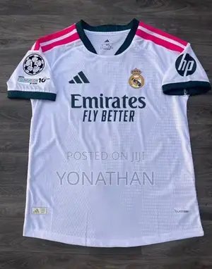 Real Madrid This Season Original Jersey