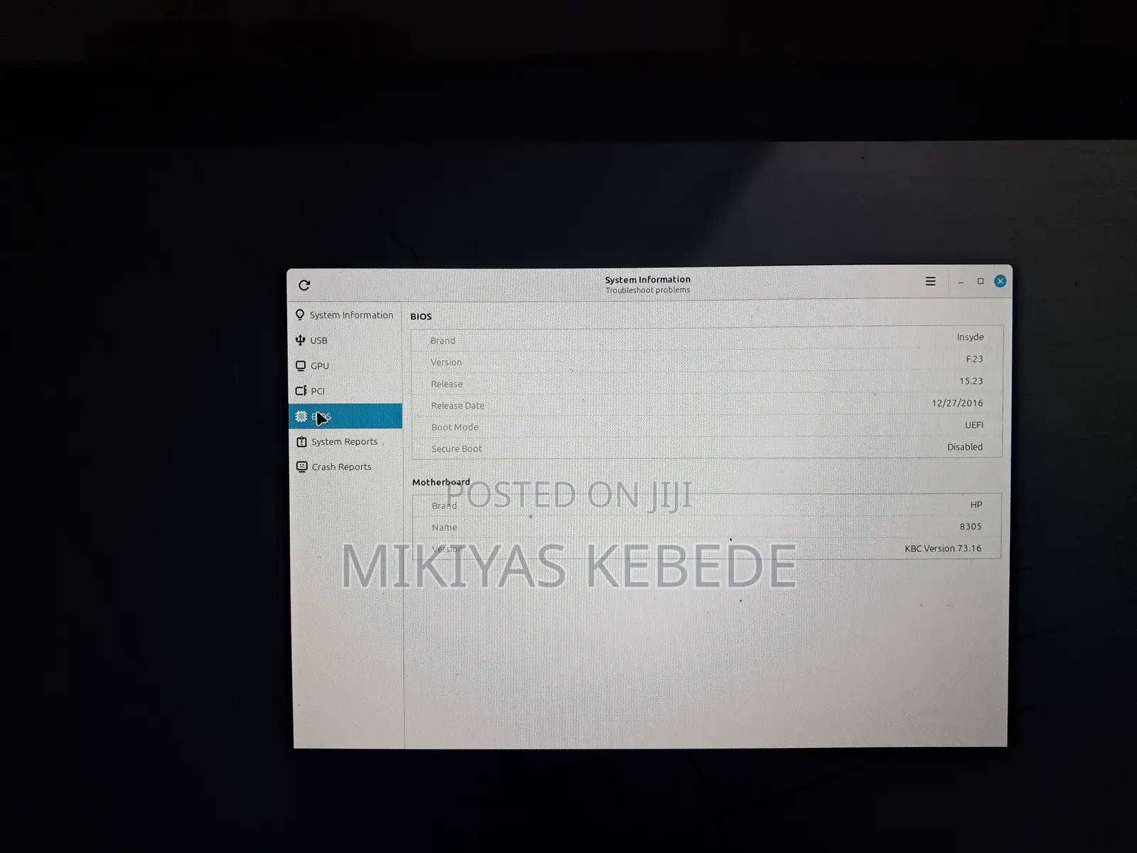 Laptop HP 6GB eMMC 32GB