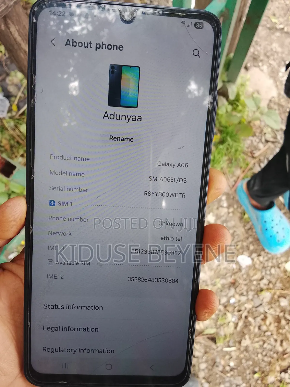Samsung Galaxy A06 64 GB Blue