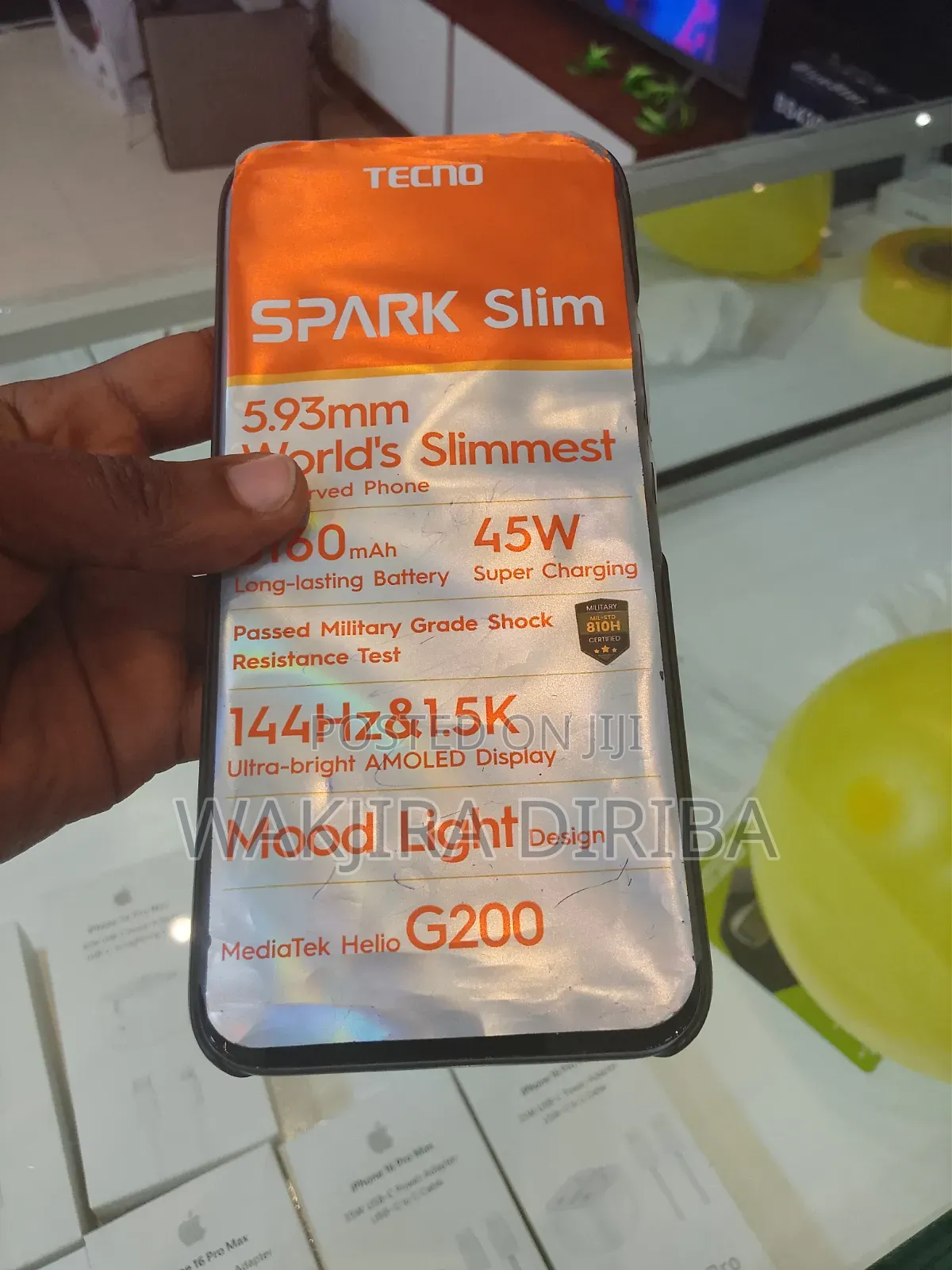 New Tecno Spark Slim 256 GB