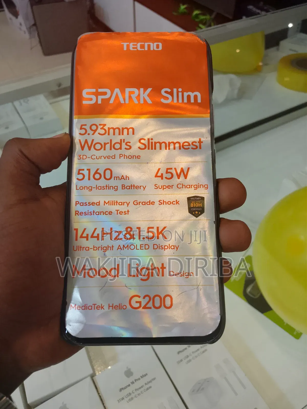 New Tecno Spark Slim 256 GB