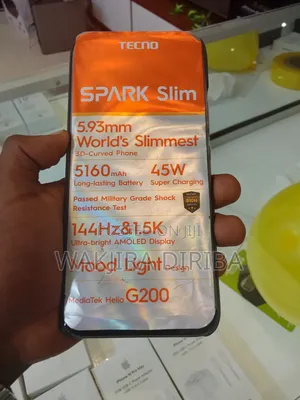 New Tecno Spark Slim 256 GB