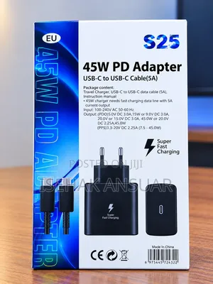 Original Samsung 45W C to C Fast Charger