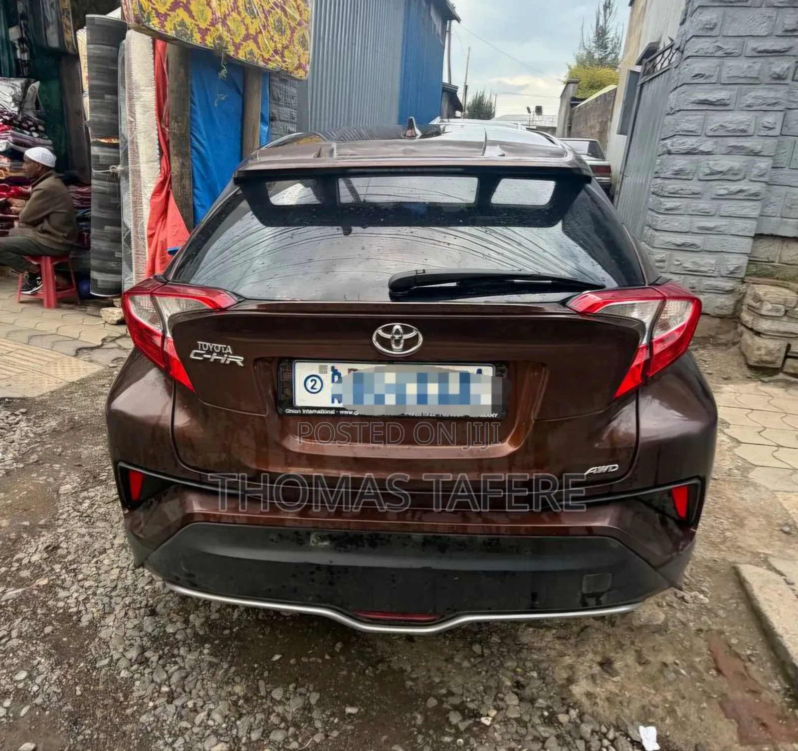 Toyota C-HR 2017 Brown