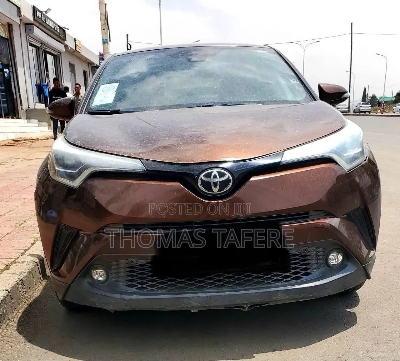 Toyota C-HR 2017 Brown