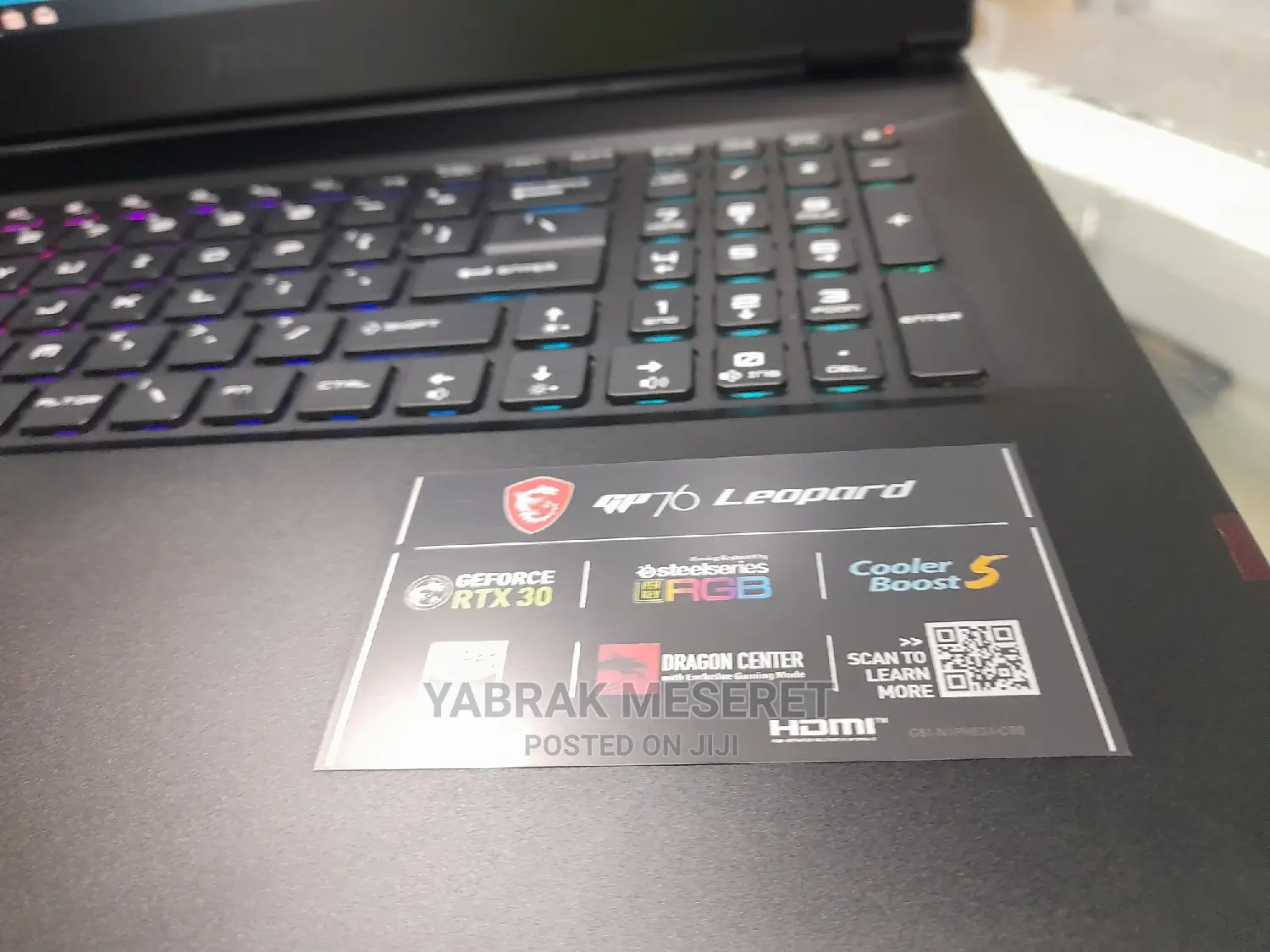 New Laptop MSI 16GB Intel Core I7 SSD 1T