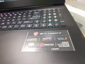New Laptop MSI 16GB Intel Core I7 SSD 1T