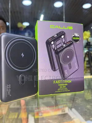 CALUS FAST11max 10000mAh Magnetic Wireless Power Bank – 22.5W
