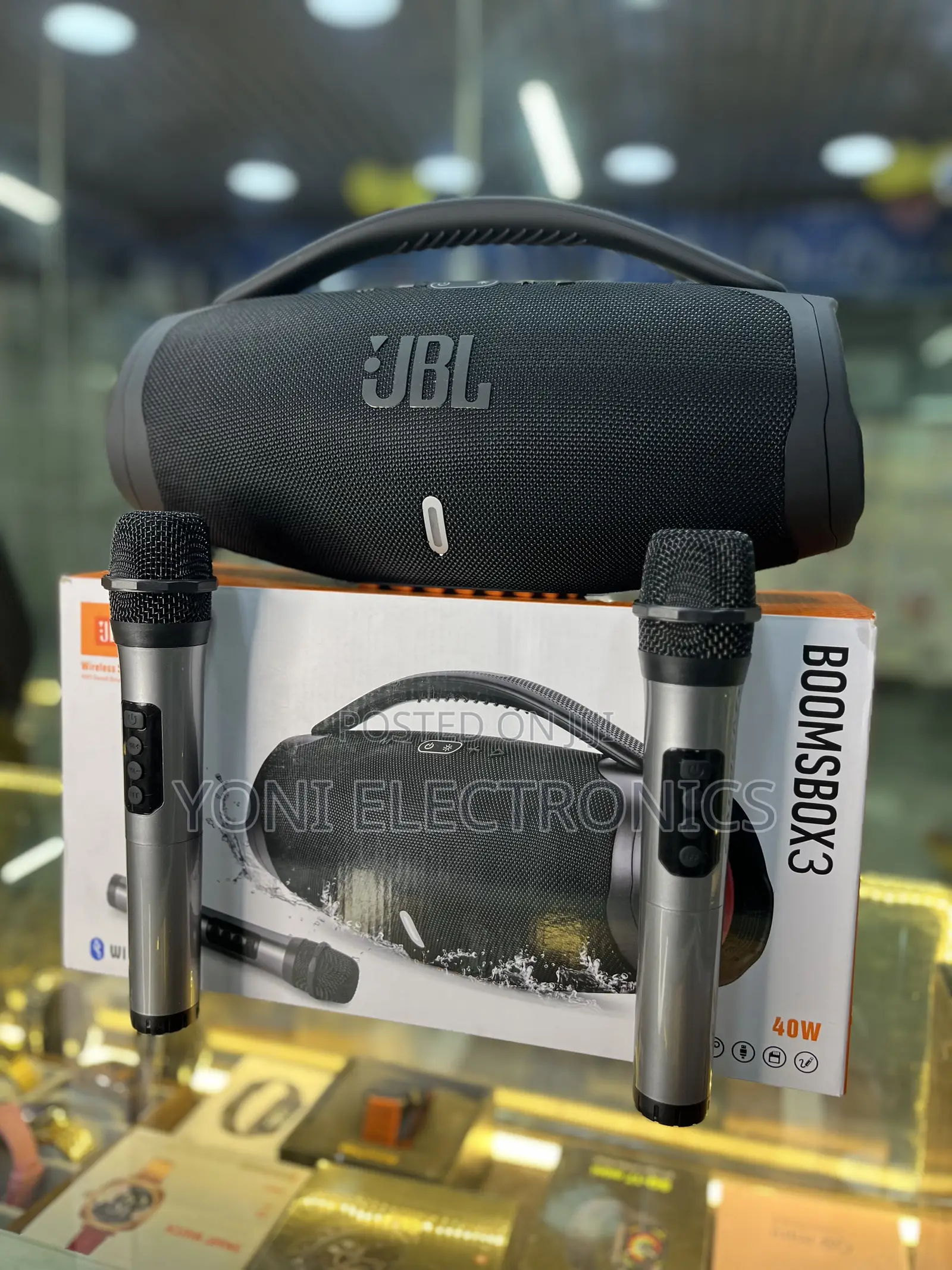 Boombox 3 Wireless Karaoke Speaker