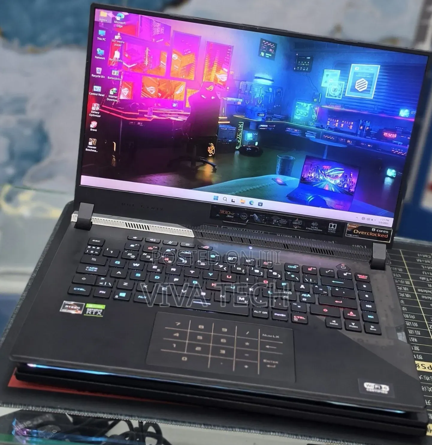 New Laptop Asus ROG Strix G15 32GB AMD Ryzen 9 SSD 1T