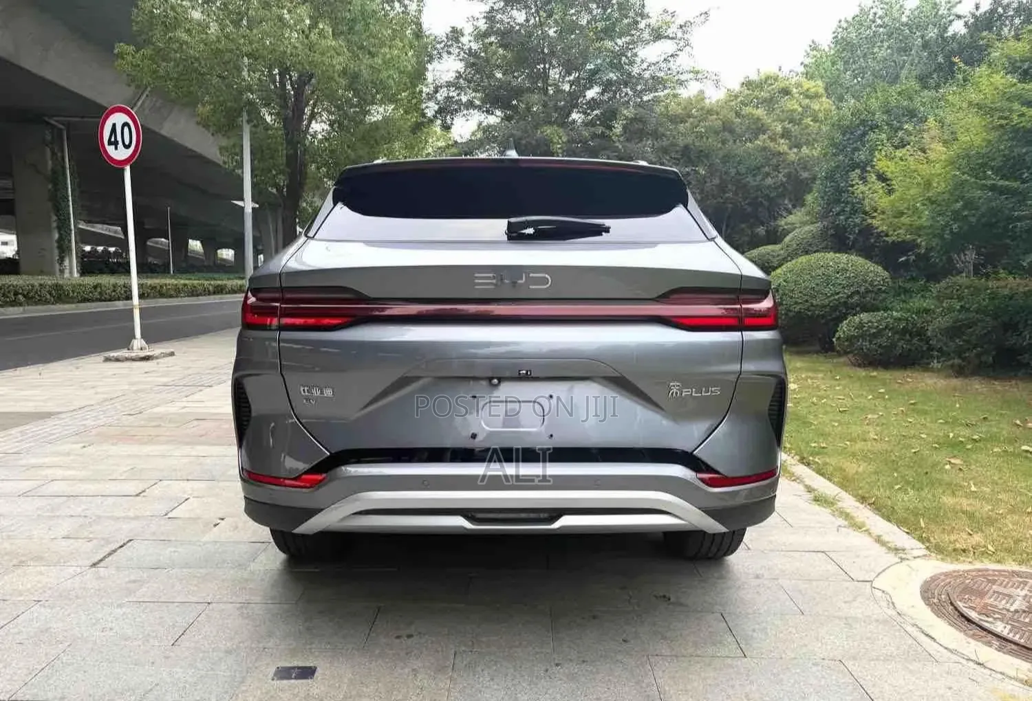 New BYD Song Plus 2025 Silver