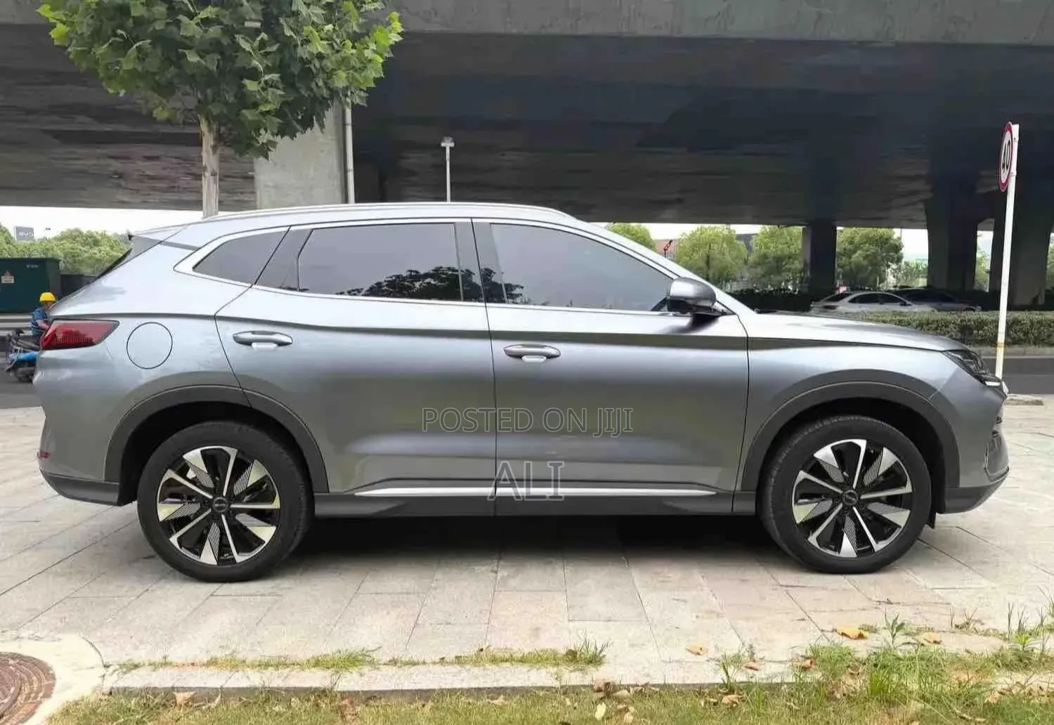 New BYD Song Plus 2025 Silver