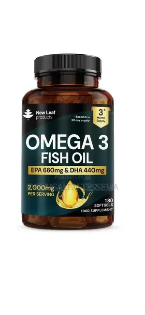 Omega 3 Supplement From England 180 Softgels