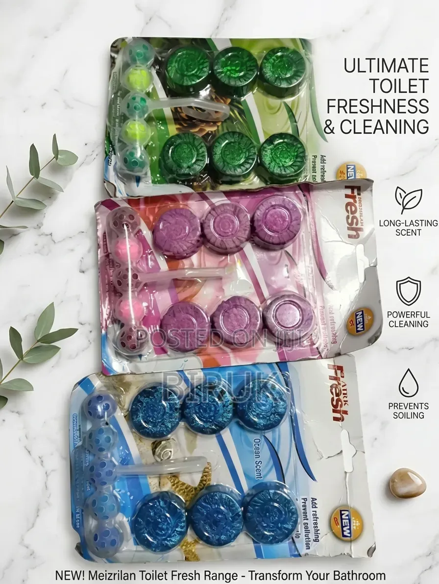 Meizril Toilet Fresh Range ሜይዝሪል የሽንት ቤት ሽታ ማጥፊያ