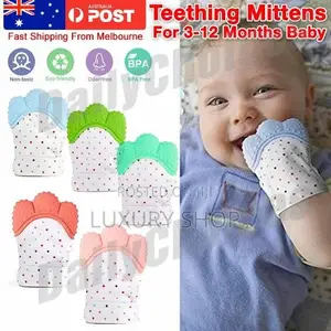 Baby Glove With Nibbler የድድ ማከኪያ Baby Tooth Gum