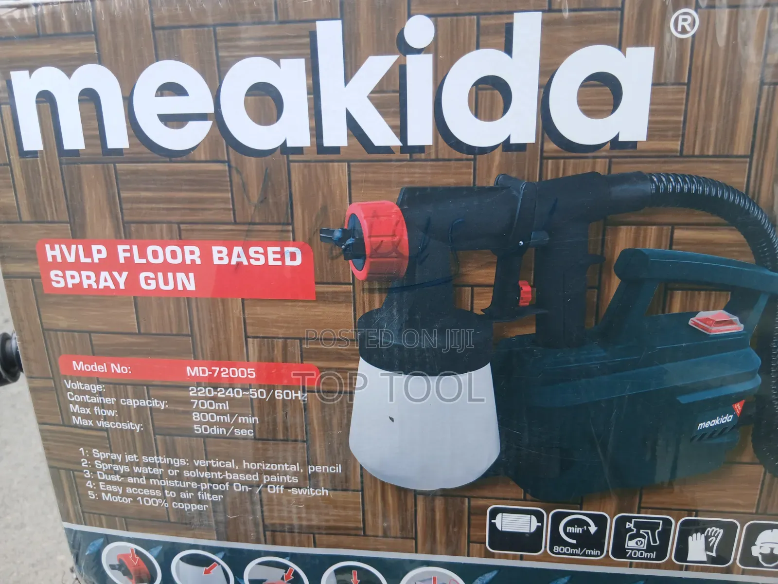 Meakida HVLP Floor Based Spray