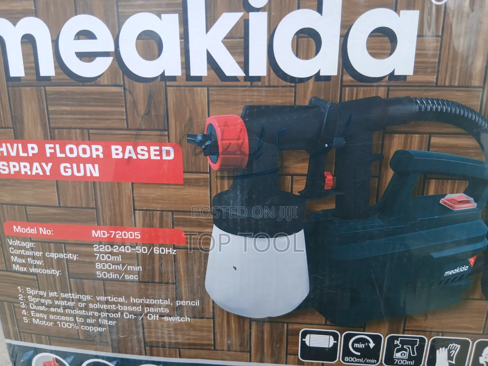 Meakida HVLP Floor Based Spray