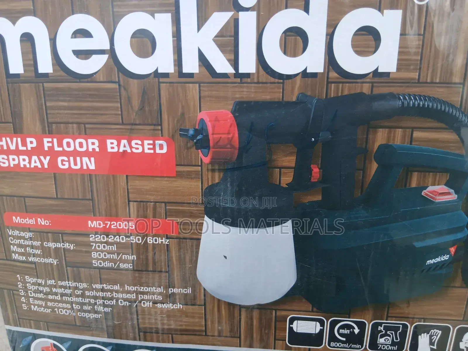 Meakida HVLP Floor Based Spray