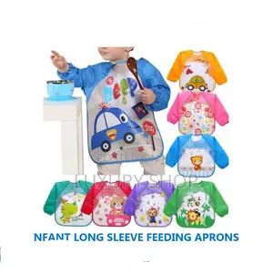 Infant Long Sleeve Feeding Aprons