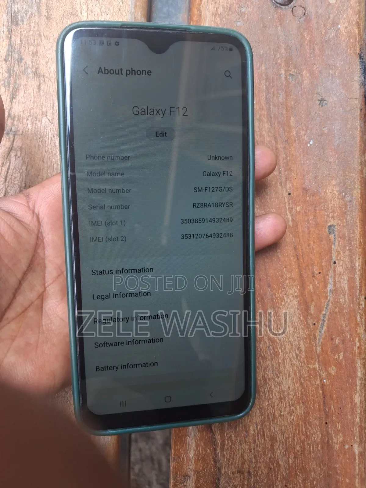 Samsung Galaxy F12 64 GB Black