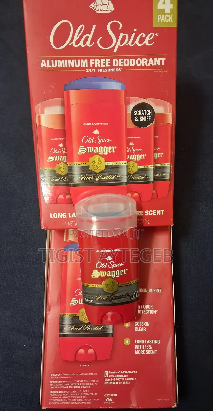 Old Spice Aluminum Free Deodorant