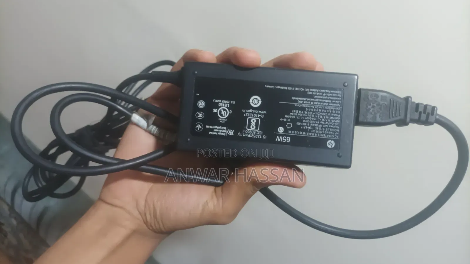 Original HP 65W Laptop Charger AC Adapter (19.5V - 3.33A)