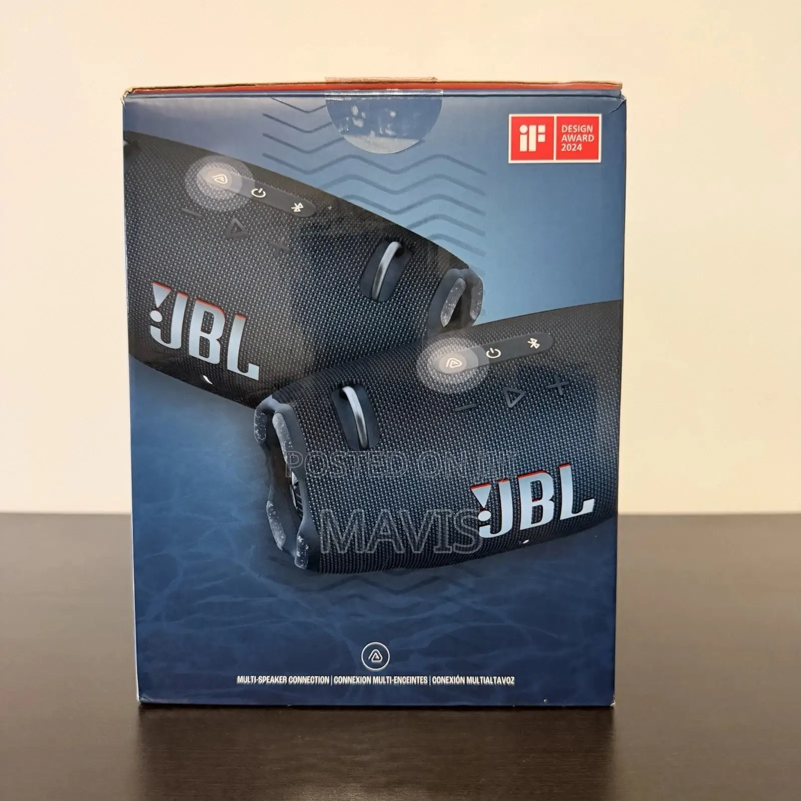JBL Xtreme 4 Bluetooth Speaker Waterproof Blue Open Box